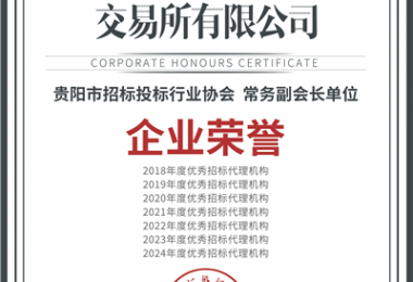 喜報(bào)！“七連冠”！貴州陽光產(chǎn)權(quán)交易所再獲“優(yōu)秀招標(biāo)代理機(jī)構(gòu)”殊榮